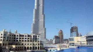 The Address Dubai - Burj Dubai - and surrounding