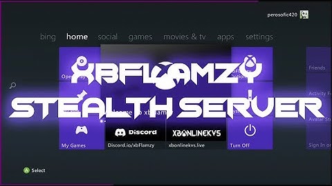 xbFlamzy Stealth Server Showcase (RGH/JTAG)