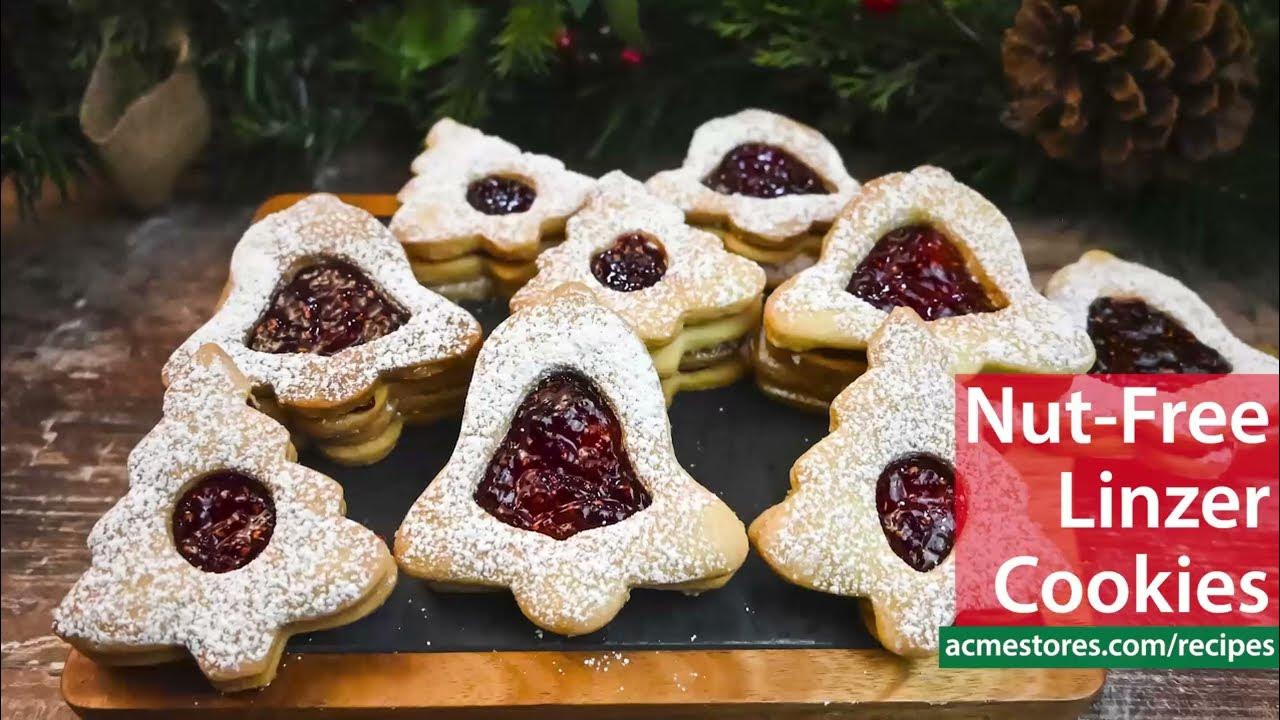 Nut Free Linzer Cookies recipe YouTube