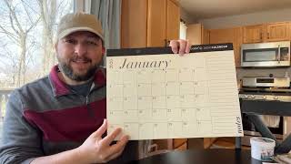 Jotsome - Jotsome Desk Calendar 2026-2027 - Overview & Close Look