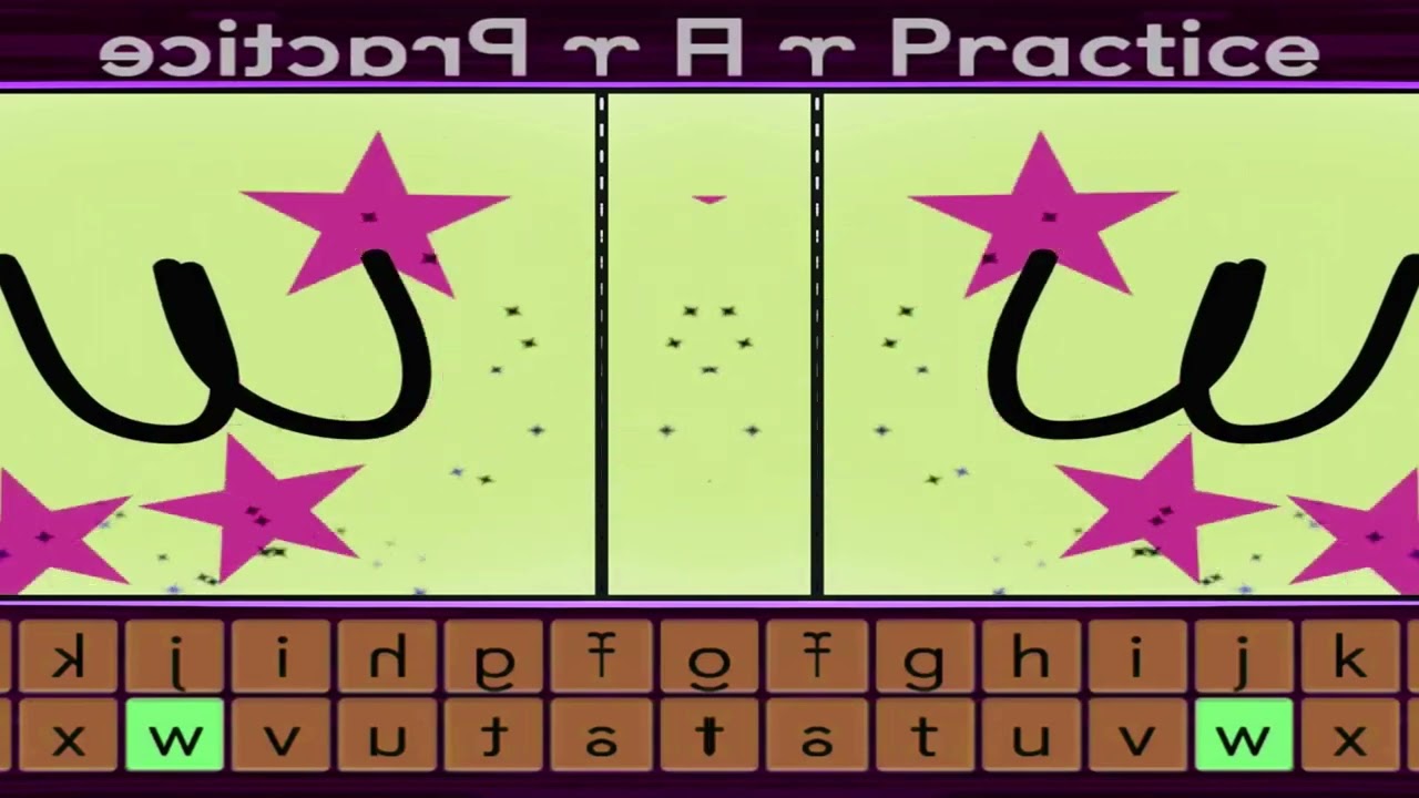 LetterSchool/Letter Practice Letters (A-Z) In Alphabet Major Effects (Part 4) (V-Z) (Final Part)