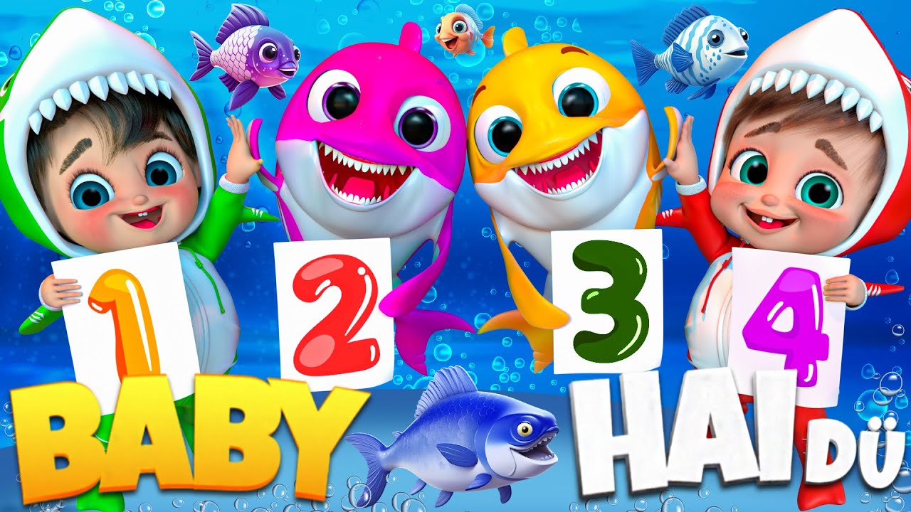 Baby Hai Unterwasser Abenteuer | Kinderreime für Kinder | Super Luca Deutsch #kinderlieder
