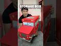 Storage Box School Bus Design for Kids