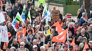 Actu Manifestation contre la réforme des retraites à Chartres