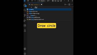 How to draw a circle in python with turtle/ python tutorial #coding#shortvideo #programming #python