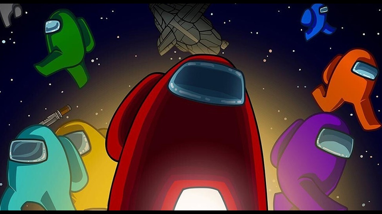 jogando among us pela primeira vez nesse canal!