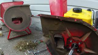 MTD CHIPPER SHREDDER ENGINE SWAP PT1