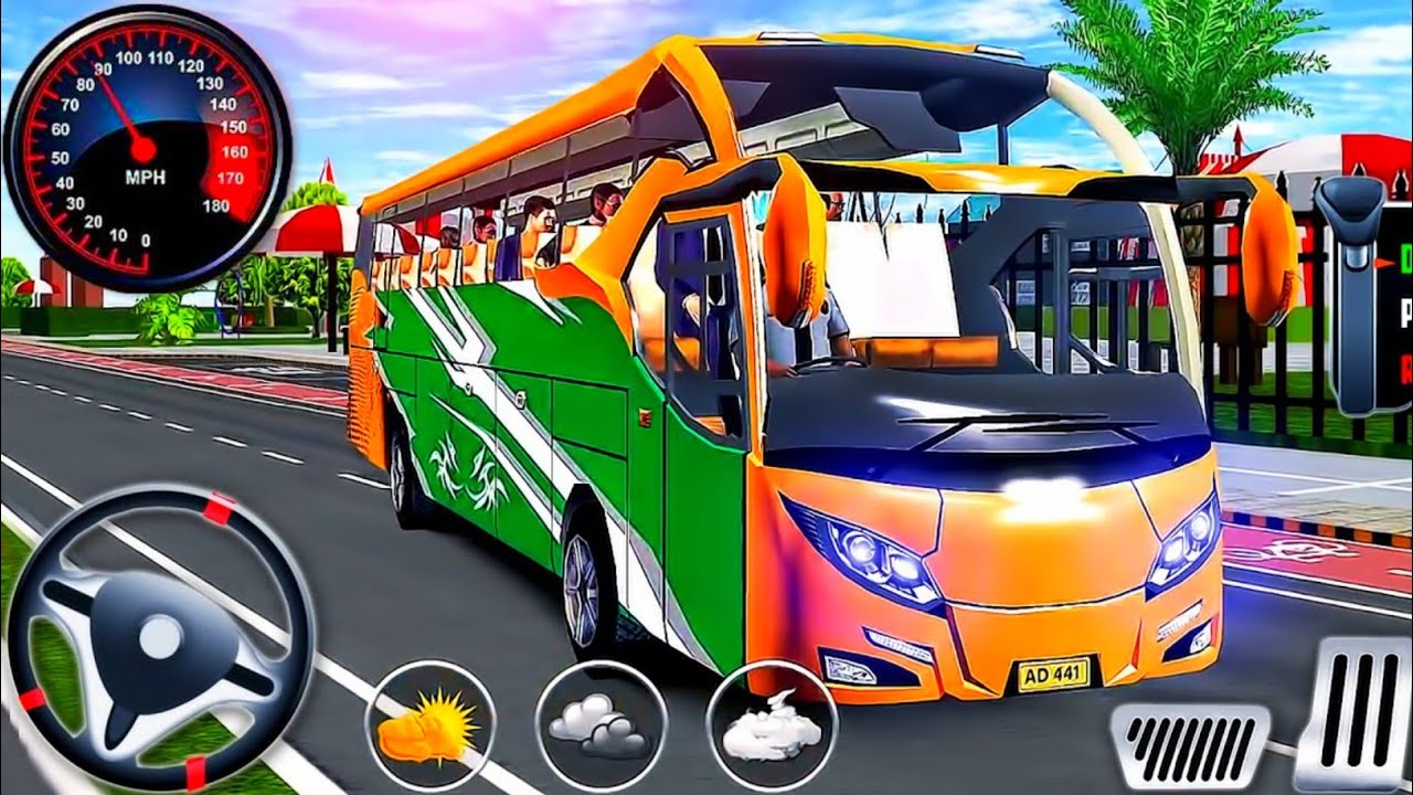 Extreme Bus Simulator 2026 - Indian Offroad Bus Driving 3D - Bus Game Andriod Gameplay