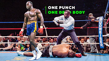 The Most Terrifying Knockout Beast from the 80's - Evander Holyfield