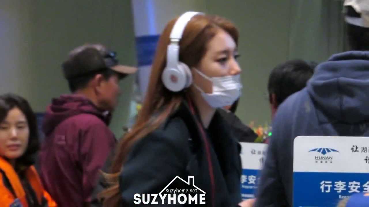 【FANCAM】131217 수지 suzy in ChangSha Airport