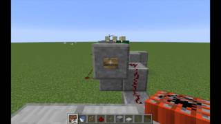 Simple TNT Elevator Minecraft How To