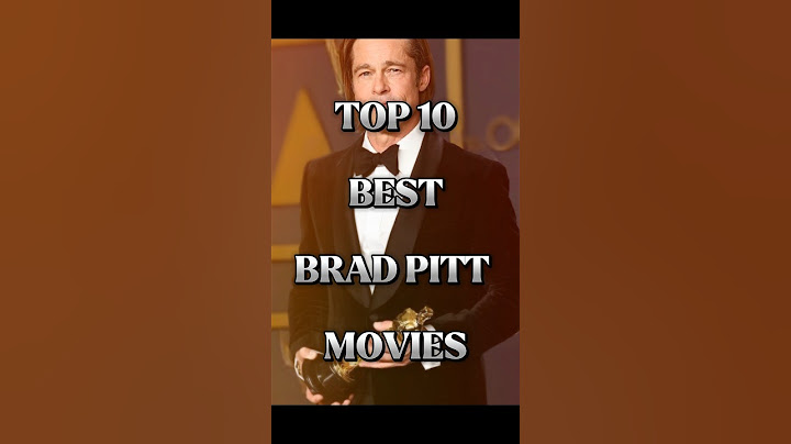 Top 10 best Brad Pitt movies #shorts #bradpitt #top10