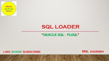 Oracle SQL*Loader