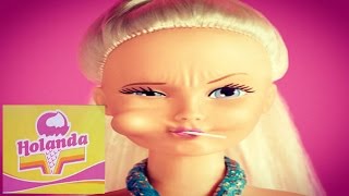 Paleta  Barbie de Helados Holanda comercial de Tv 1992