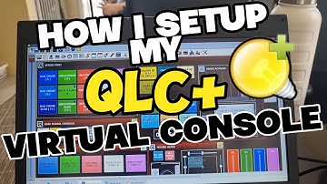 QLC+ LIGHT CONTROL | HOW I SETUP MY VIRTUAL CONSOLE | AUDIO TRIGGER