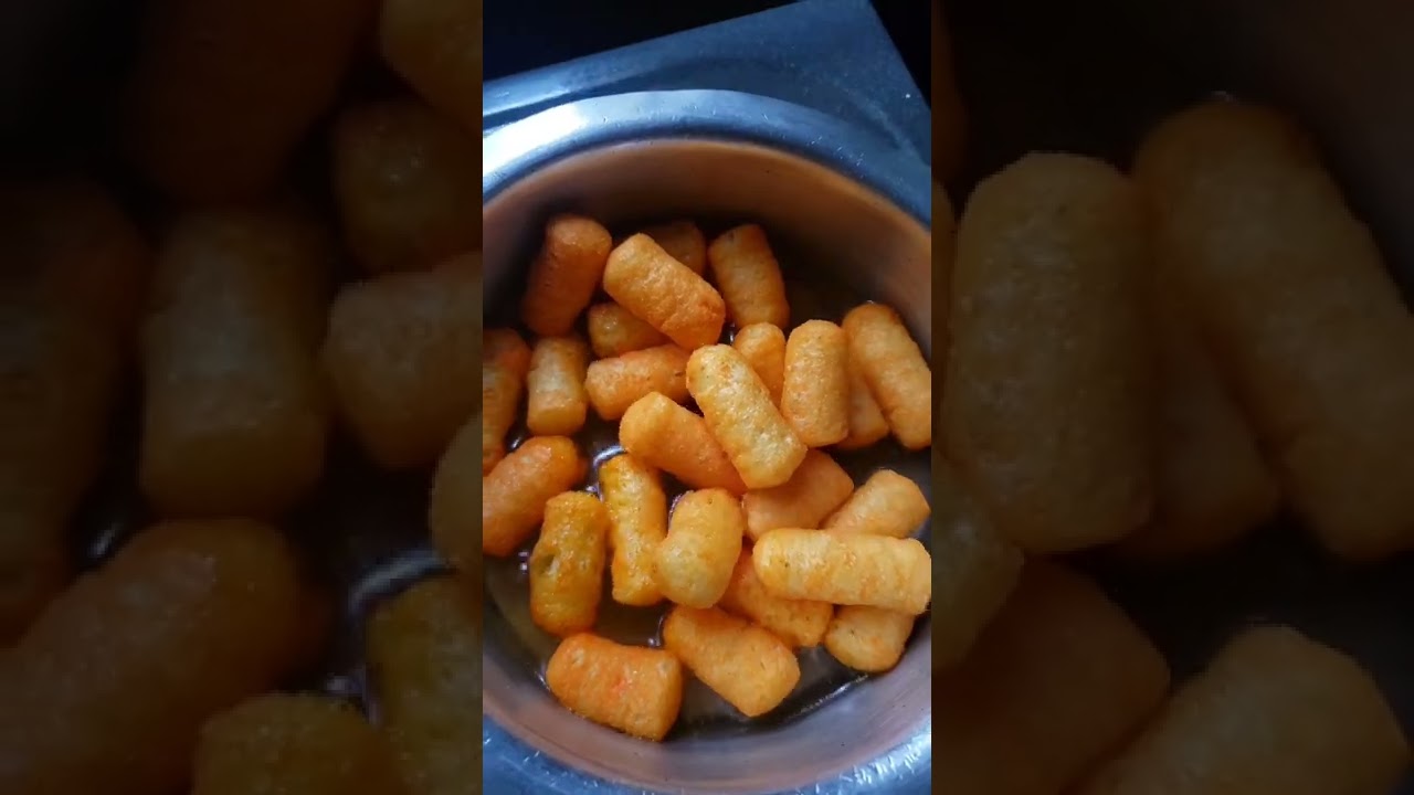 Instant noodles with cheese puff chips।।