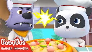 Apakah Kau Ingin Makan Pizza Dibuat Oleh Panda Kiki? | Lagu Anak-anak | BabyBus Bahasa Indonesia