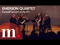 The Emerson Quartet bids adieu with glorious Ravel s String Quartet in F Major