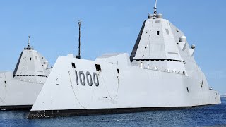 A Day in Life of US Weirdest $4.5 Billion Stealth Ship Patrolling the Sea