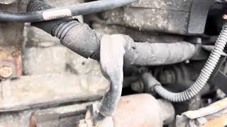 2003-2012 Saab 9-3 crank sensor location petrol