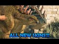 New all pierce kentrosaurus skins with free update  jurassic world evolution 2