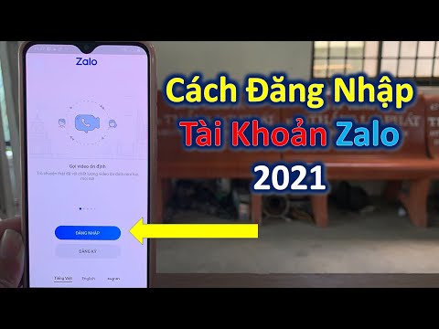Video Cách Đăng Nhập Tài Khoản Zalo 2021 - youtube