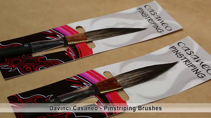 Gordon Harris - da Vinci NEW Casaneo Brushes