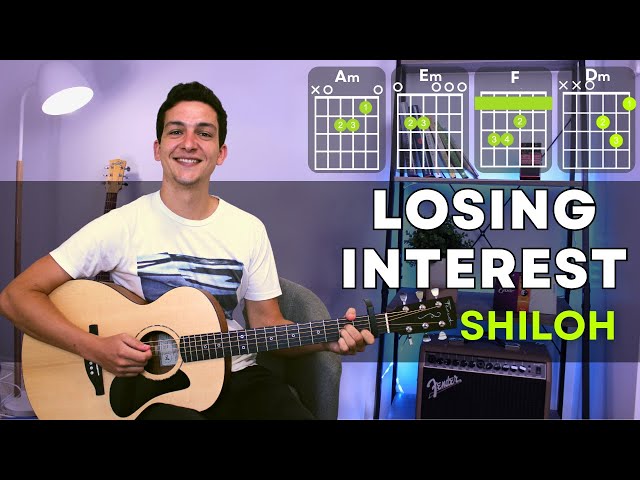 Shiloh Dynasty - Losing Interest EASY Guitar Tutorial With Chords