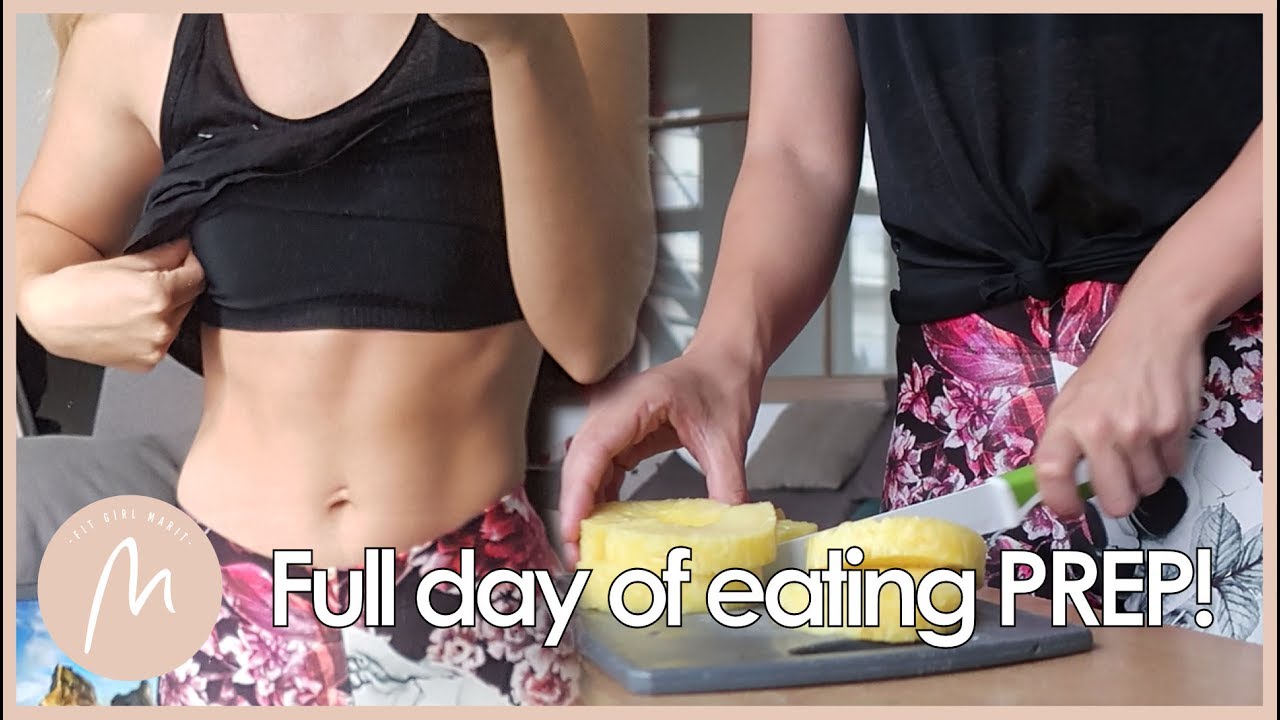 FULL DAY OF EATING CLEAN BIKINI FITNESS PREP 10WO YouTube