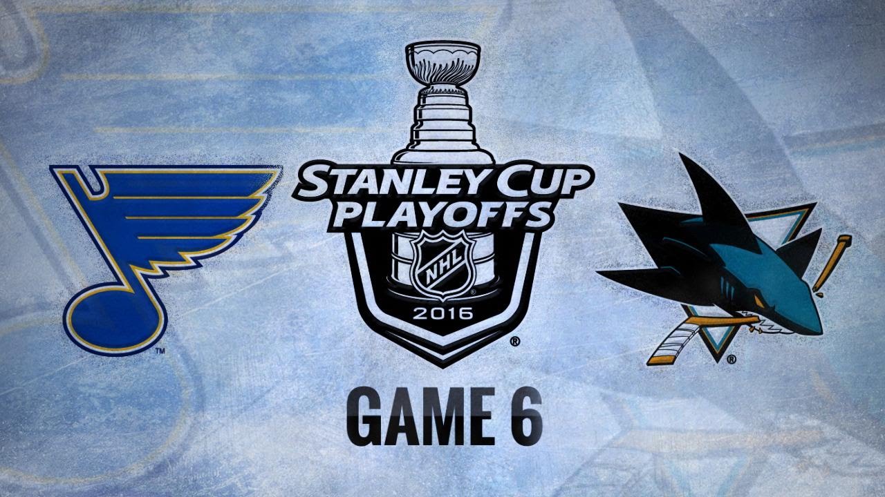 San Jose Sharks top St. Louis Blues 6-3 in Game 1 of NHL Western final