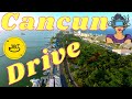 Cancun Mexico 🇲🇽 360° VR Experience Hotel Zone City Drive | Travel Droner