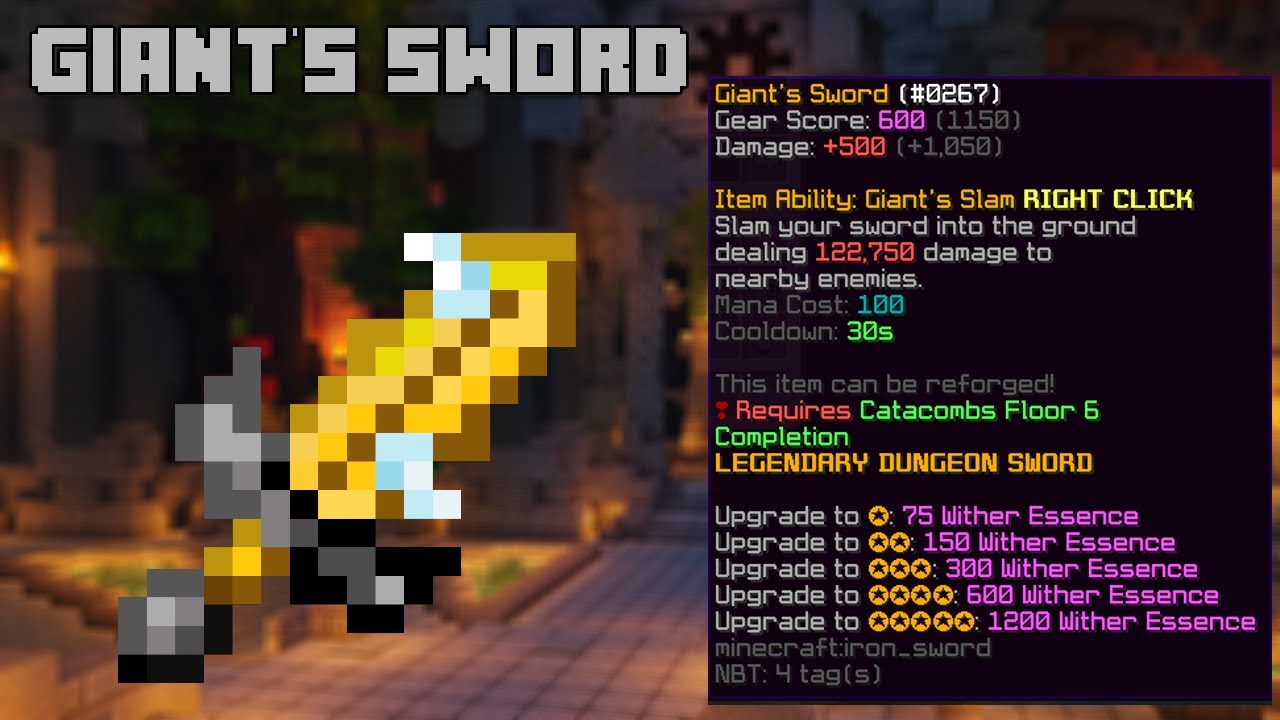Is The Giant s Sword Worth It hypixel Skyblock YouTube is-the-giant-s-sword-worth-it-hypixel-skyblock-youtube