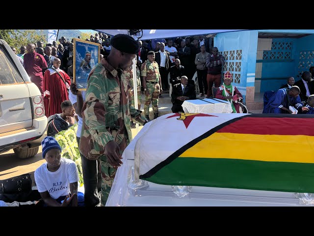 Part 2: Zimbabwe National Army official preaching at Bishop Felix Peresu Masuka’s funeral. class=