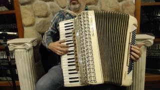 2407 - Golden Vanilla Hohner Atlantic IV Deluxe Piano Accordion 41 120 LMMH $1995 2407 - Golden Vanilla Hohner Atlantic IV Deluxe Piano Accordion 41 120 LMMH $1995