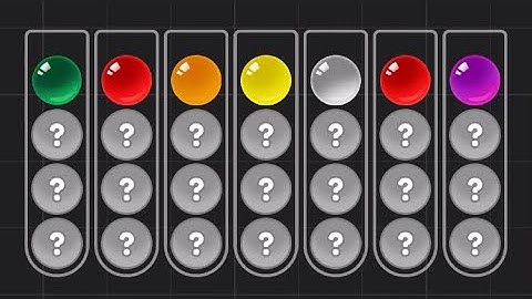 Ball Sort Puzzle - Color Game Level 104 Solution