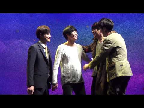 20140302 연극 '나쁜자석' 커튼콜 범막[김재범 정문성 김종구 박정표]