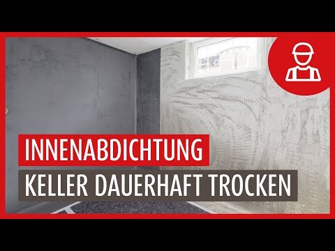 Video: Kellerabdichtung zum Selbermachen von innen