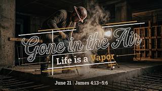 James 4:13–5:6 | Life is a Vapor