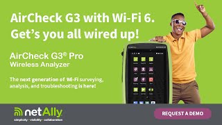 AirCheck G3 Feature Reveal - Wi-Fi 6/6E Channels screenshot 4