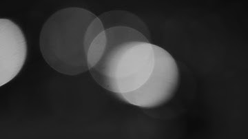 ADOBE AFTER EFFECTS FREE VFX BOKEH | BLACK & WHITE