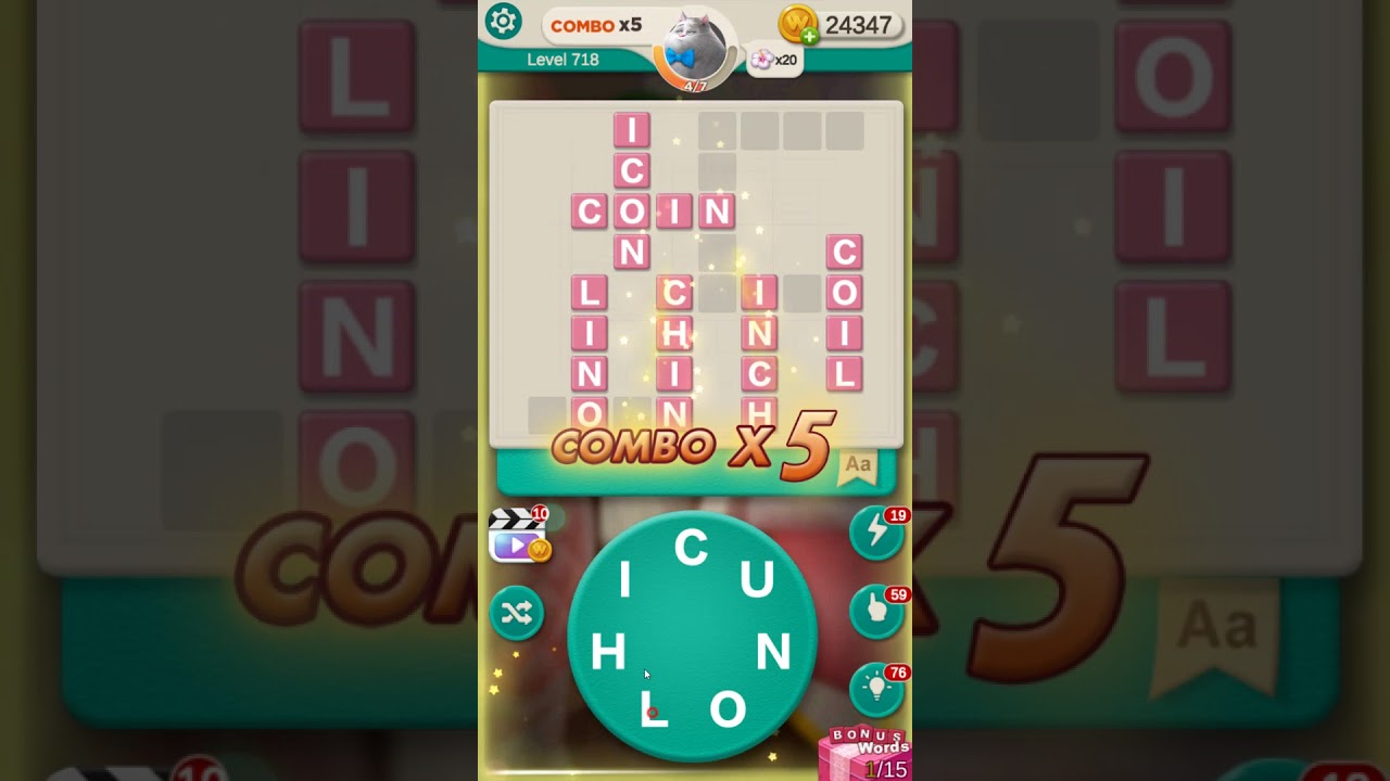 WORD VILLAS level 718