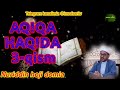 Aqiqa haqida 3-qism-Nuriddin hoji domla/Акика хакида 3-кисм-Нуриддин хожи домла