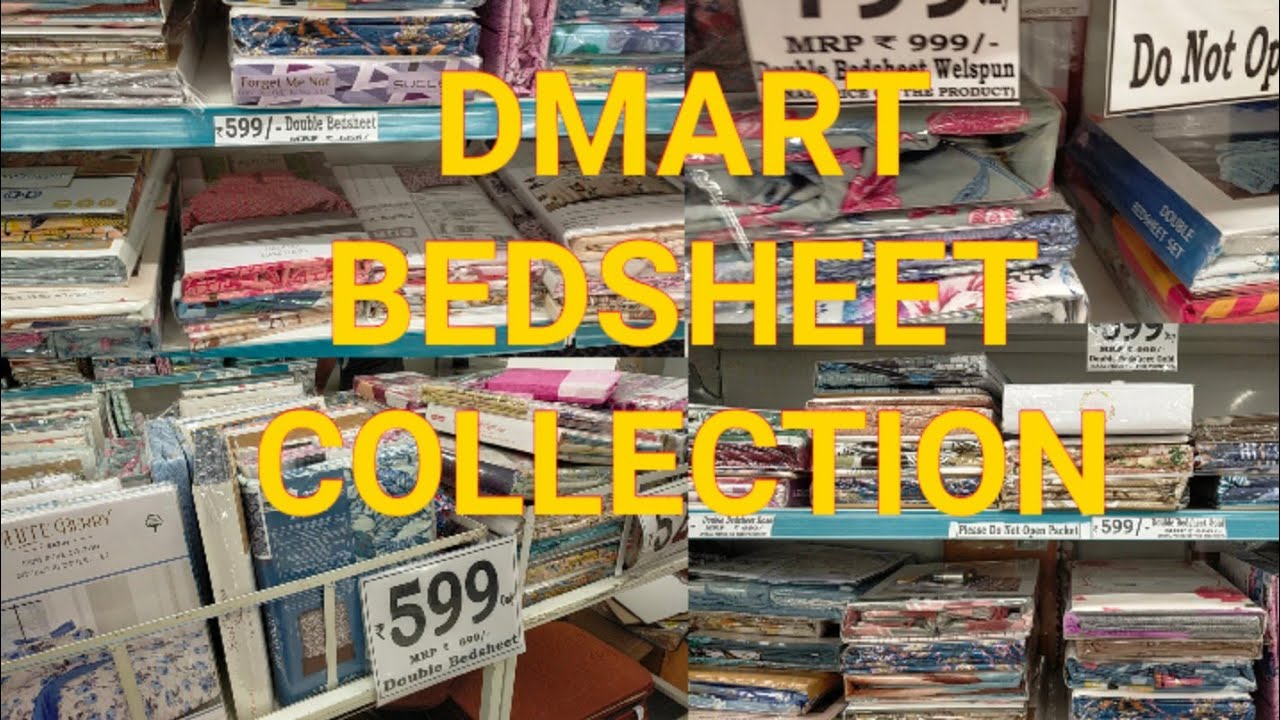 DMart bedsheet haul full tour DMart new latest Arrival in bedsheet