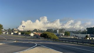 EPA finds chlorine in air, shelter in place extended after chemical plant fire