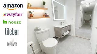 Budget Bathroom Renovation Cost Breakdown | Before & After