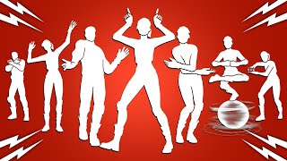 These Legendary Fortnite Dances Have Voices! (Rebellious, To The Beat, Back To 74, Sonic Surfer)