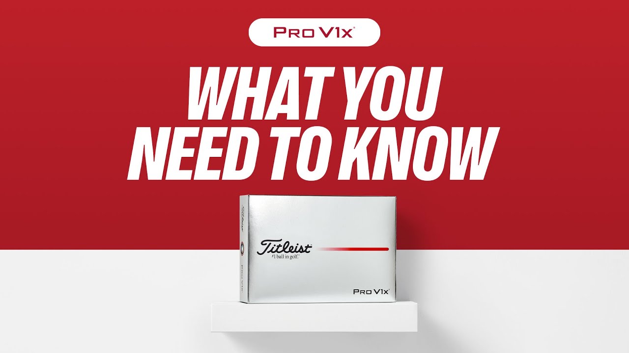 Shop Titleist Pro V1x Golf Balls | Titleist