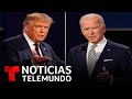 Trump y Biden miden fuerzas por separado en los foros con votantes | Noticias Telemundo