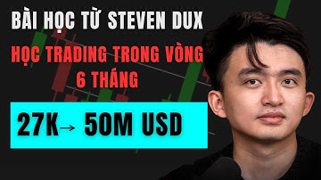 NHỮNG BÀI HỌC CỦA TRADER BIẾN 27K USD THÀNH HƠN 50 TRIỆU USD
