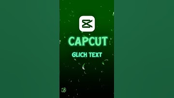 Glitching Text Tutorial 💀🔥 | CapCut Tutorial #tutorial #viral